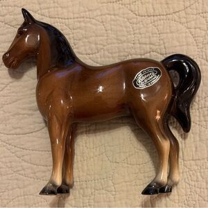 Kelsboro Ware Hand Painted Horse - Made In England.